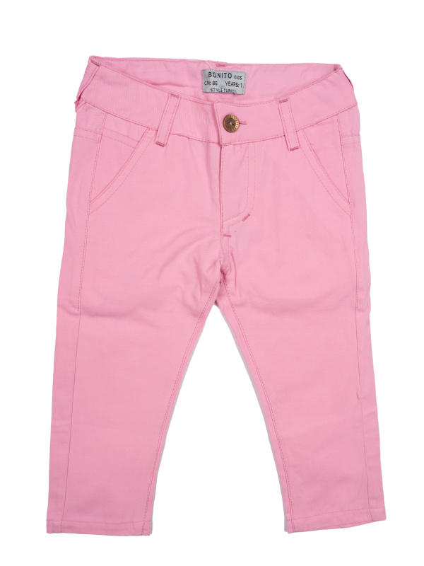 картинка КГ Брюки для девочки 1-8 лет 100% х/б BONITO KIDS /уп.8шт./меш.480шт. от BonitoKids
