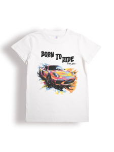 картинка БГ_ЧЗ Футболка для мальчика 5-8 лет 100% хлопок BONITO KIDS/BK0002M(02-25)(ЧЗ)/уп.4шт./меш.700шт. от BonitoKids