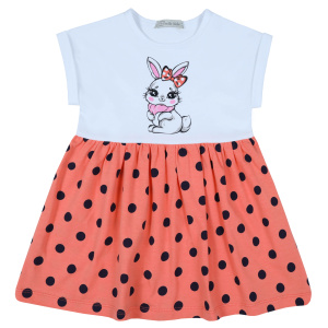 картинка БГ_ЧЗ Платье для девочки 2-5 лет 92% хлопок, 8% лайкра BONITO KIDS/BK1438P(05-23)(ЧЗ)/уп.4шт./меш.400шт. от BonitoKids