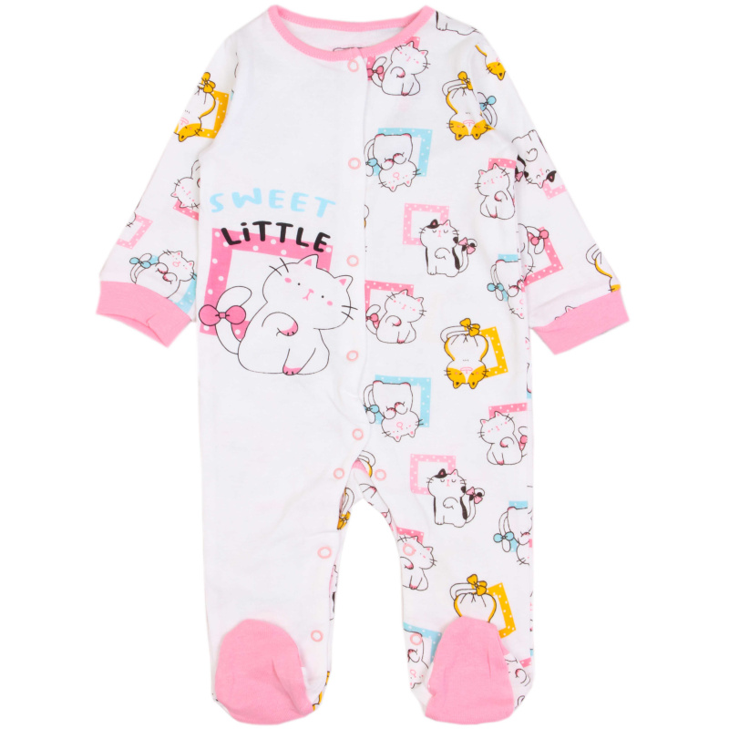 картинка БГ_ЧЗ Комбинезон для новорожденных, 68-86, 100% хб/BONITO KIDS/OP1387(ЧЗ)/4 шт./меш.416 от BonitoKids