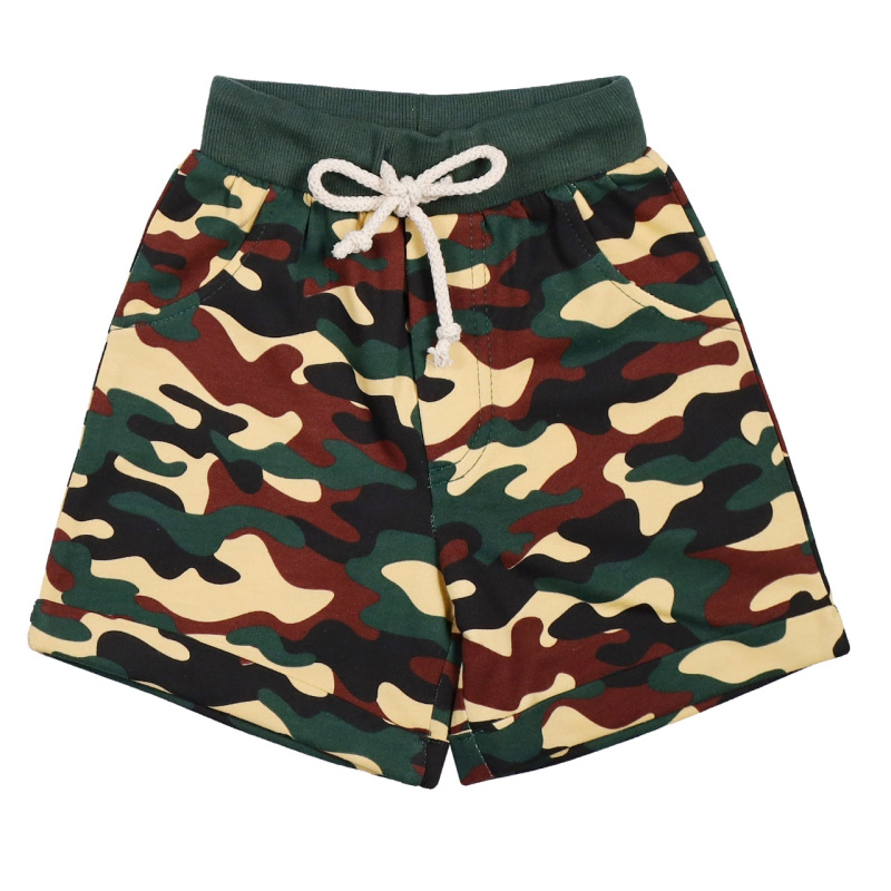 картинка ЧЗ Шорты для мальчика 3-7 лет 100% хлопок  BONITO KIDS//BK1553SH(ЧЗ)уп.5шт./меш.500шт. от BonitoKids