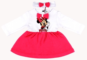 картинка КГЛ Платье для девочки 68-86 см 100% х/б BONITO KIDS/OP1073(minni)/уп.4шт./меш.480шт. от BonitoKids