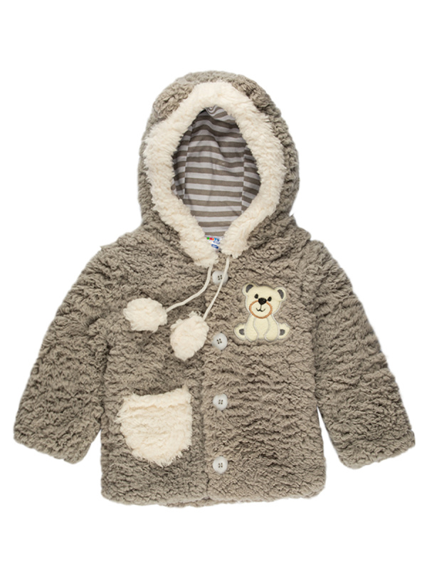 картинка ЧЗ Кофточка для малышей 80-92 100% ПЭ BONITO KIDS/OP553K(BJ036)(ЧЗ)/уп.3шт./меш.90шт. от BonitoKids