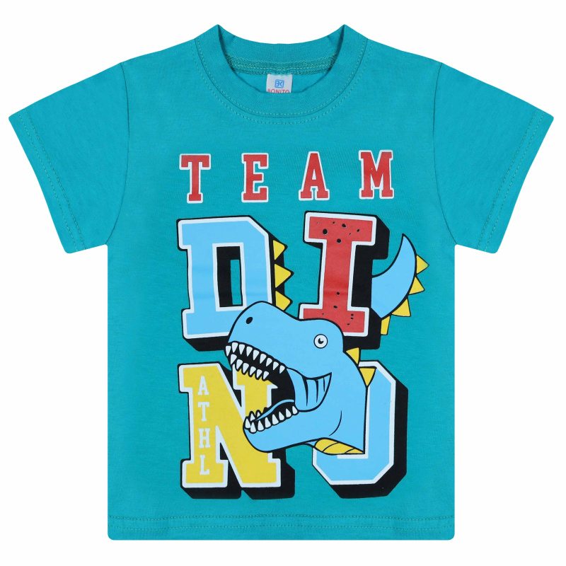 картинка БГ_ЧЗ Футболка для мальчика, 1,5-4 лет, 100% хлопок, BONITO KIDS/BK0001M(11-25)(ЧЗ)/уп.4шт./меш.800шт. от BonitoKids