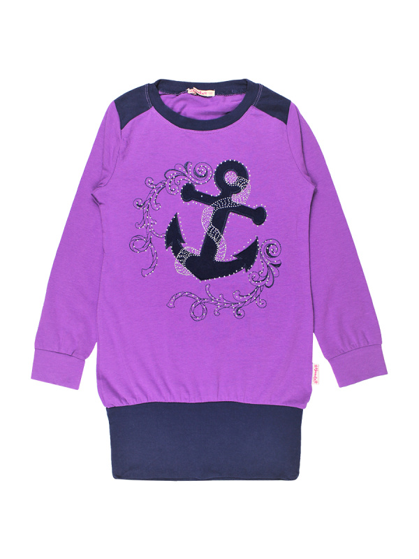 картинка Туника для девочки 7-10 лет 92% хлопок, 8% лайкра BONITO KIDS/BK433T/уп.4шт./меш.300шт. от BonitoKids