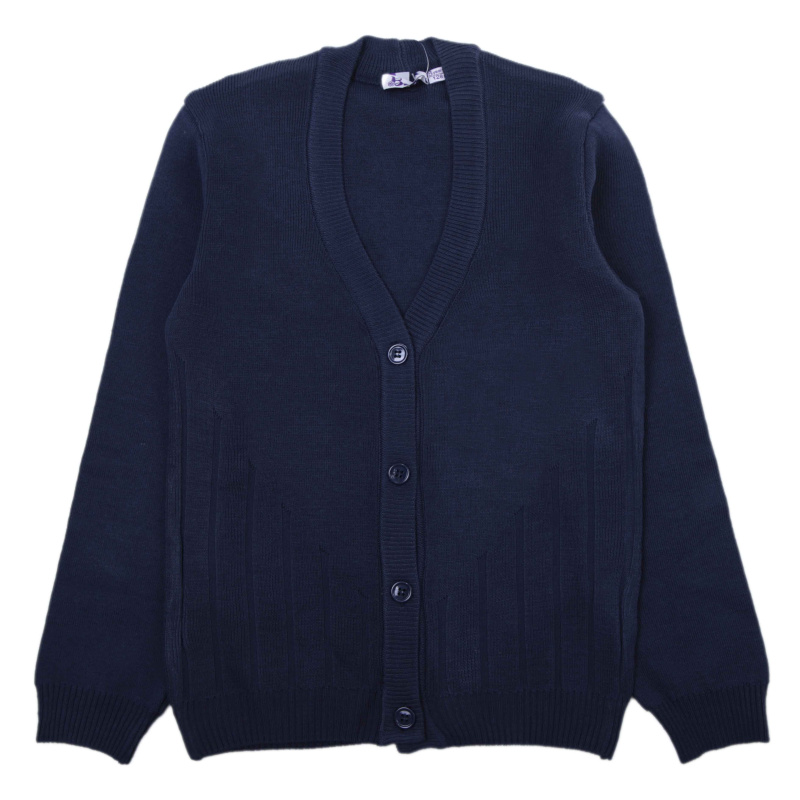 картинка ЧЗ Кардиган для девочки 8-14 лет 100% полиэстер BONITO KIDS/OP1558(ЧЗ)/уп.4шт./меш.144шт. от BonitoKids