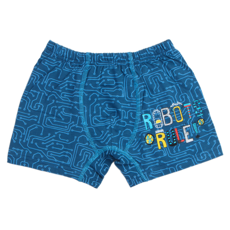 картинка ЧЗ Трусы для мальчика 8-12 лет 92% хлопок, 8% лайкра BONITO KIDS/BK1685T(ЧЗ)/уп.5шт./меш.875шт. от BonitoKids