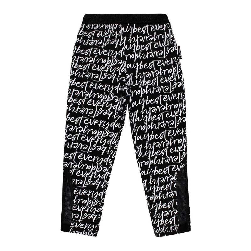 картинка ЧЗ Лосины для девочки 3-7 лет 92% хлопок, 8% лайкра BONITO KIDS/BK1451L(ЧЗ)/уп.5шт./меш.550шт. от BonitoKids