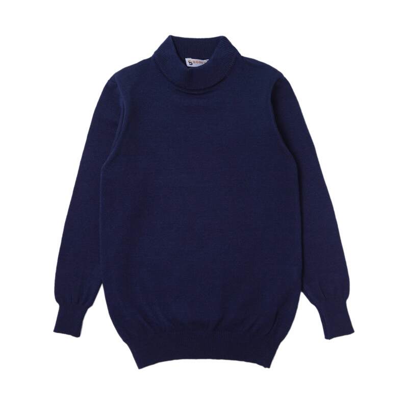 картинка ЧЗ Водолазка для детей 8-14 лет 50% вискоза 28% полиэстер 22% нейлон BONITO KIDS/OP1530(ЧЗ)/уп.4шт./меш.192шт. от BonitoKids