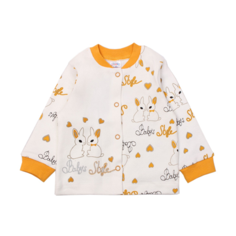 картинка ЧЗ Кофта для детей 62-80 см 100% хлопок BONITO KIDS/OP1290(ЧЗ)/уп.4шт./меш.544шт. от BonitoKids
