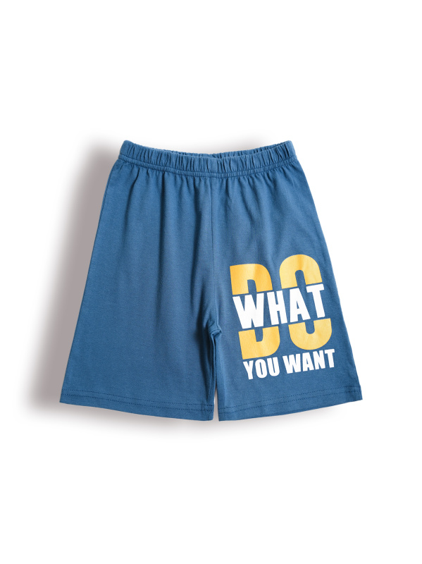 картинка БГ_ЧЗ Шорты для мальчика 5-8 лет 100% хлопок BONITO KIDS/BK0102M(ЧЗ)/уп.4шт./меш.800шт. от BonitoKids