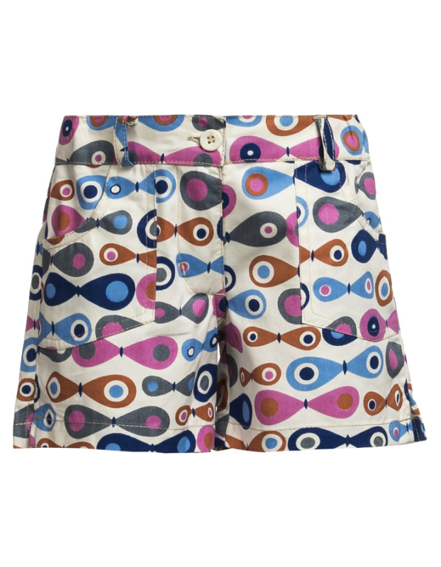 картинка КГ Шорты для девочки 5-8 лет 100% х/б BONITO KIDS/BK268SH/уп.4шт./меш.564шт. от BonitoKids