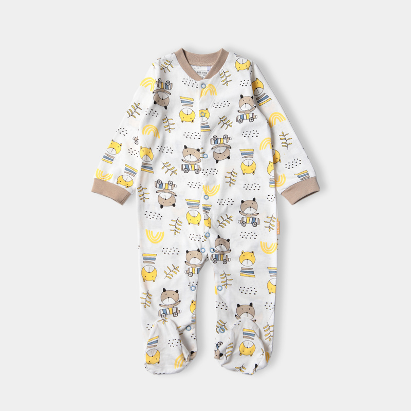 картинка ЧЗ Комбинезон для детей 68-86 BONITO KIDS/OP1865(01-24)(ЧЗ)/уп.4шт./меш.480шт. от BonitoKids