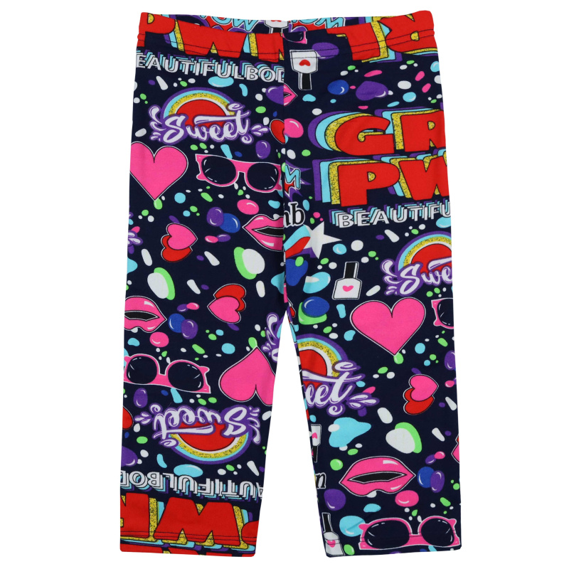 картинка БГ_ЧЗ Бриджи для девочки 8-12 лет 60% хлопок, 40% полиэстер BONITO KIDS/BK1359K(05-24)(ЧЗ)/уп.5шт./меш.600шт. от BonitoKids