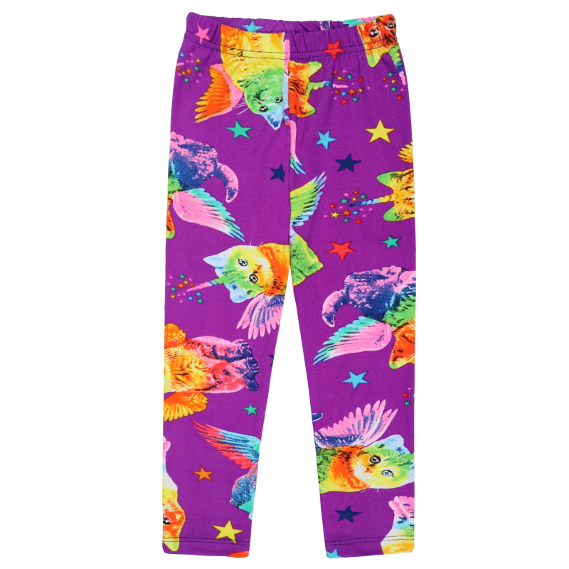 картинка БГ_ЧЗ Лосины для девочки 3-7 лет 60% хлопок, 40% полиэстер BONITO KIDS/BK1296L(04-24)(ЧЗ)/уп.5шт./меш.750шт. от BonitoKids