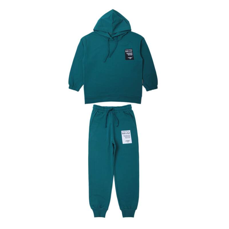 картинка БГ_ЧЗ Комплект для мальчика (свитшот и штаны),  8-12 лет, 92% хлопок, 8% лайкра,  BONITO KIDS/SS6054(ЧЗ)/уп.5шт./меш.100шт. от BonitoKids