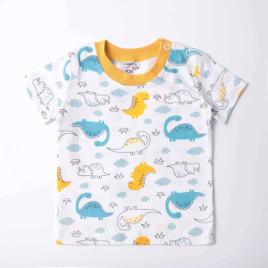 картинка Футболка для детей 68-86 см 100% хлопок BONITO KIDS/OP1869/уп.4шт./меш.960шт. от BonitoKids
