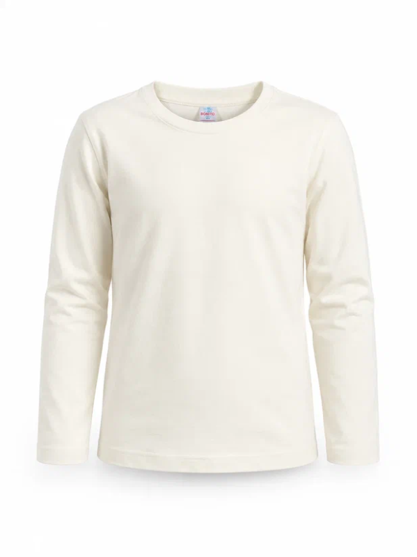 картинка БГ_ЧЗ Лонгслив для девочки 8-13 лет 100% хлопок BONITO KIDS/SS6189LD(ЧЗ)/уп.6шт./меш.300шт. от BonitoKids