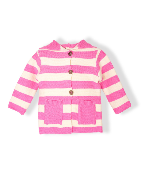 картинка Кардиган для девочки 74-86 см 50% вискоза 22% нейлон 28% пэ BONITO KIDS/OP1571(10-24)/уп.2шт./меш.168 шт. от BonitoKids