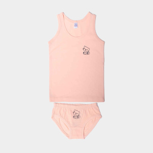 картинка БГ Комплект для девочки (майка и трусы) 3-7 лет BONITO KIDS/SS6061(01-23)/уп.5шт./меш.600шт. от BonitoKids