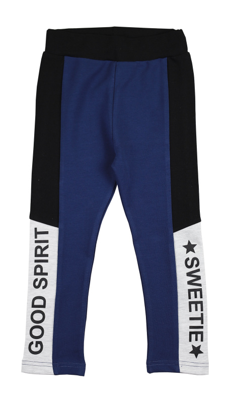 картинка ЧЗ Лосины для девочки 3-7 лет 65% хлопок, 27% полиэстер, 8% эластан BONITO KIDS/OP1255(ЧЗ)/уп.5шт./меш.325шт. от BonitoKids