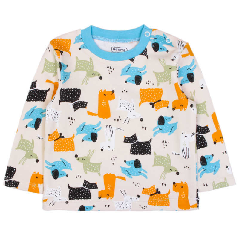 картинка ЧЗ Кофта для мальчиков 62-86 см, BONITO KIDS/OP1736(ЧЗ)/уп.5шт./меш.500шт. от BonitoKids