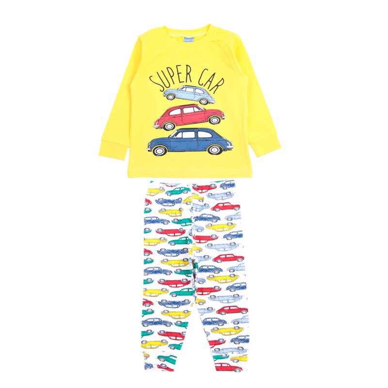 картинка ЧЗ Пижама для мальчика 3-7 лет 95% хлопок, 5% эластан BONITO KIDS/OP1832/уп.5шт./меш.240шт. от BonitoKids