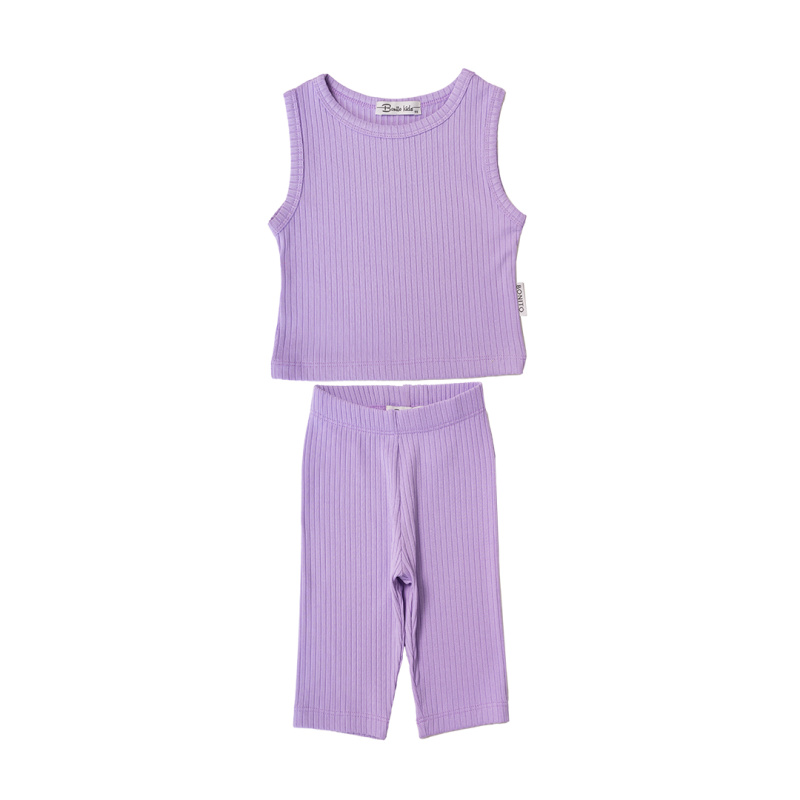 картинка КГ Комплект для девочки (майка и бриджи) 3-7 лет 60% хлопок 40% полиэстер BONITO KIDS/SS6091/ уп.5шт./меш.380шт. от BonitoKids