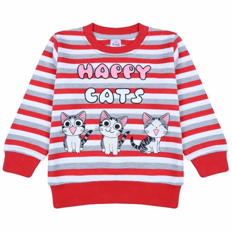 картинка БГ_ЧЗ Джемпер для девочки 2-5 лет, 100% х/б BONITO KIDS /BK0882DJ(10-22)(ЧЗ)/уп.4шт./меш.440шт. от BonitoKids