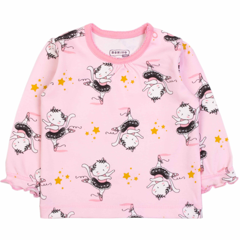 картинка Кофта для девочки 62-86 100% хб BONITO KIDS/OP1464/уп.5шт./меш.600шт. от BonitoKids