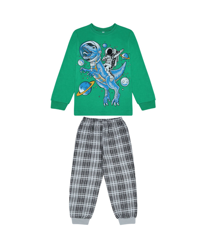 картинка КГ Пижама для мальчика 8-12 лет 100% хлопок BONITO KIDS/BK1743PJ(01-23)/уп.5шт./меш.175шт. от BonitoKids