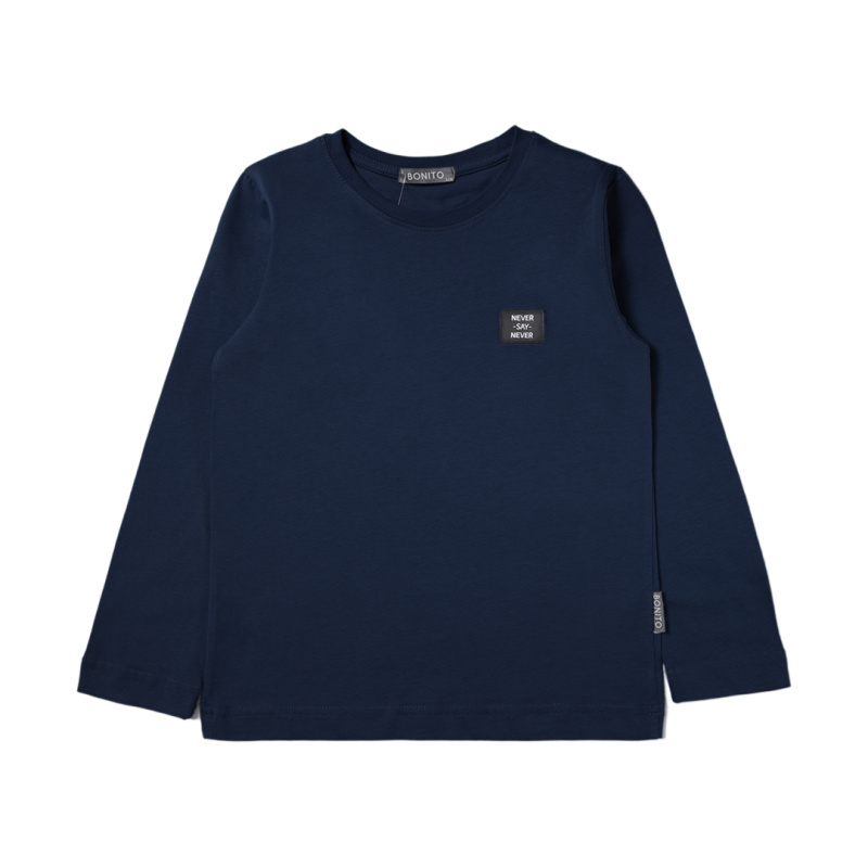 картинка БГ_ЧЗ Свитшот для мальчика 8-12 лет 100% хлопок BONITO KIDS/SS6096(01-24)(ЧЗ)/уп.5шт./меш.450шт. от BonitoKids