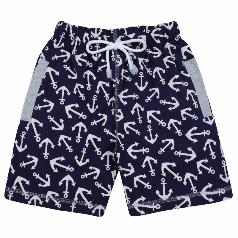 картинка БГ_ЧЗ Шорты для мальчика 5-8 лет 100% хлопок  BONITO KIDS/BK0755SH(04-23)(ЧЗ)/уп.4шт./меш.400шт. от BonitoKids