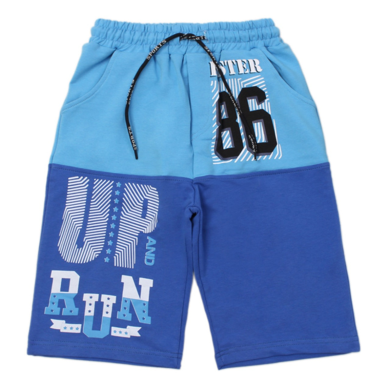 картинка ЧЗ Шорты для мальчика 8-12 лет 65% хлопок, 27% полиэстер, 8% эластан BONITO KIDS/OP1420(ЧЗ)/уп.5шт./меш.210шт. от BonitoKids