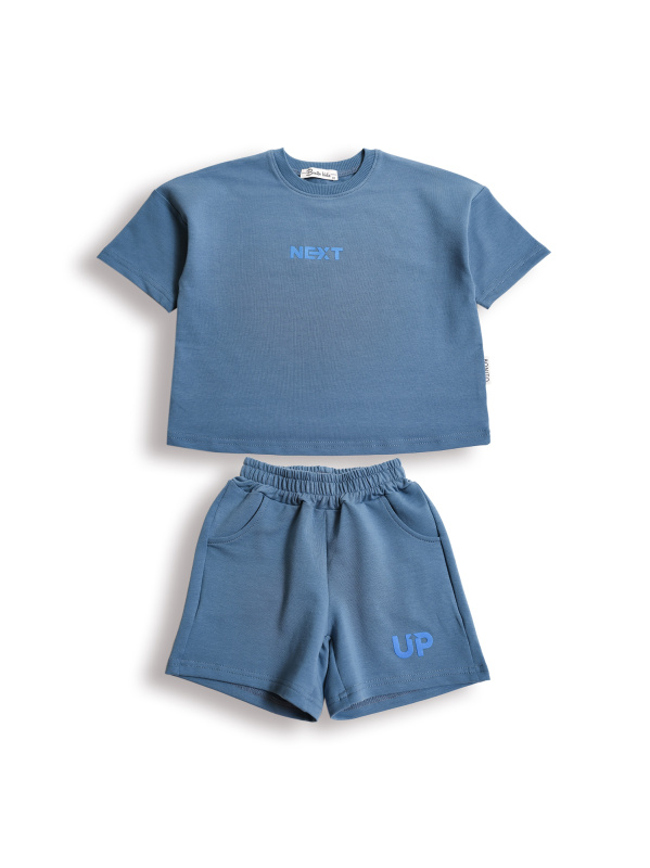 картинка КГ Комплект для мальчиков (футболка и шорты) 3-7 лет 95% хлопок, 5% лайкра BONITO KIDS/SS6146/уп.5шт./меш.255шт. от BonitoKids