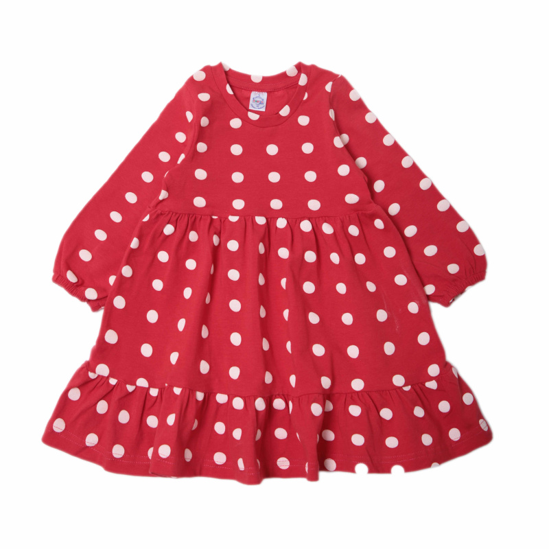 картинка БГ_ЧЗ Платье для девочки 3-7 лет 92% хлопок, 8% лайкра BONITO KIDS/SS6016(ЧЗ)/уп.5шт./меш.275шт. от BonitoKids