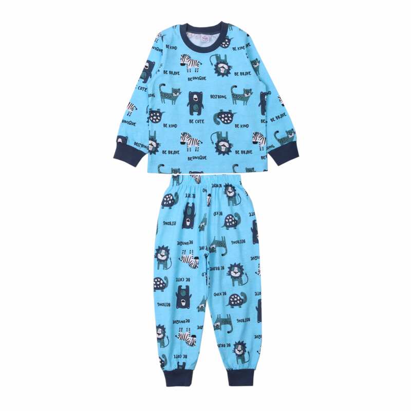 картинка БГ Пижама для мальчика 3-7 лет 100% хлопок BONITO KIDS/SS6043MIX(01-23)/уп.5шт./меш.300шт. от BonitoKids
