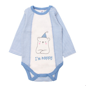 картинка Боди для детей 62-80 см 100% х/б BONITO KIDS/OP1311(01-22)/уп.4шт./меш.640шт. от BonitoKids