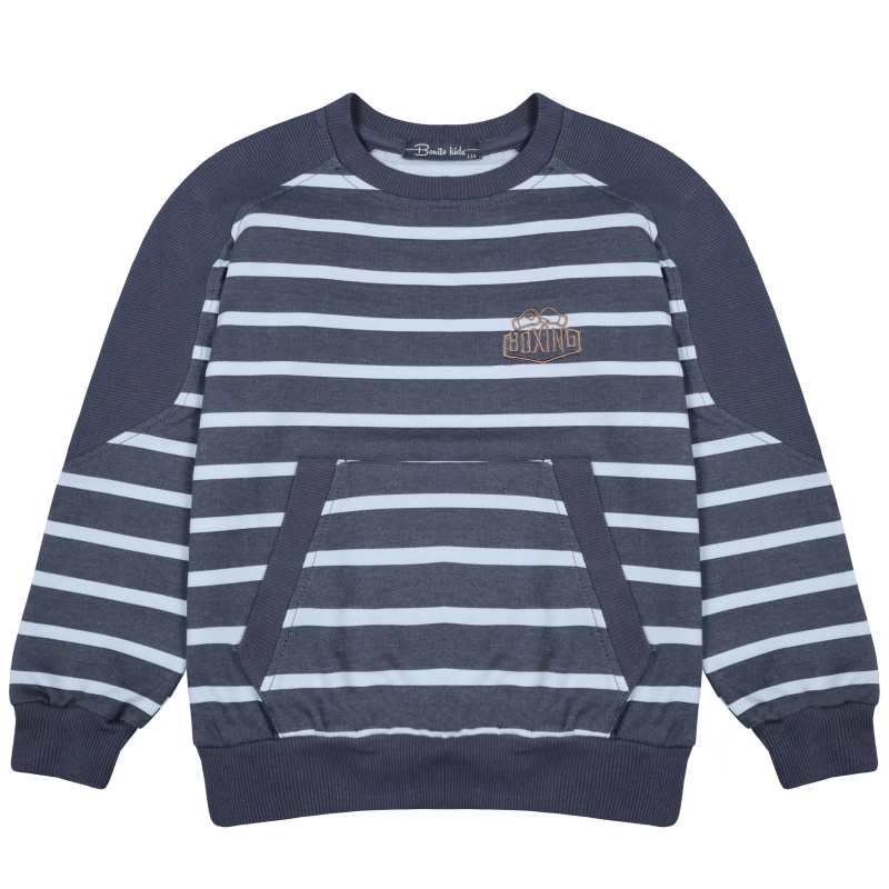 картинка БГ_ЧЗ Джемпер для мальчика 5-8 лет BONITO KIDS/BK1406DJ(10-22)(ЧЗ)/уп.4шт./меш.280 шт. от BonitoKids