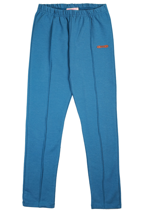 картинка ЧЗ Лосины для девочки 6-10 лет 92% хлопок, 8% лайкра BONITO KIDS/BK1526L(ЧЗ)/уп.5шт./меш.350шт. от BonitoKids