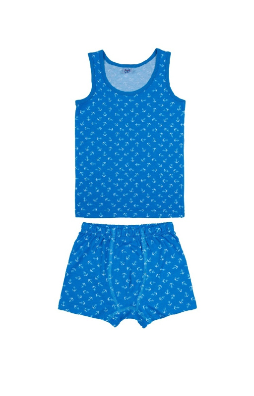 картинка ЧЗ Комплект для мальчика (майка,трусы) 7-11 лет BONITO KIDS/BK1545MT(01-21)(ЧЗ)/уп.5шт./меш.360шт. от BonitoKids