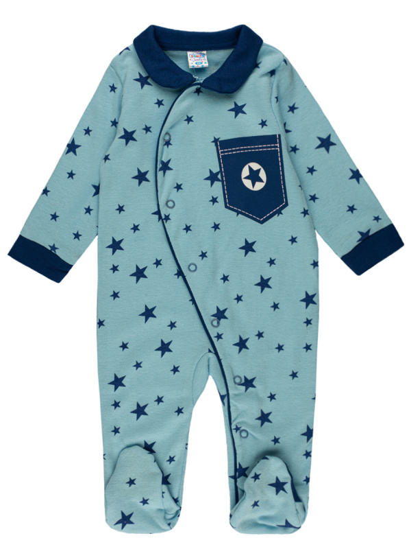 картинка КГ_ОТ Комбинезон для новорожденных 100% ХБ 62-80 см BONITO KIDS/OP346/уп.4шт./меш.476шт. от BonitoKids