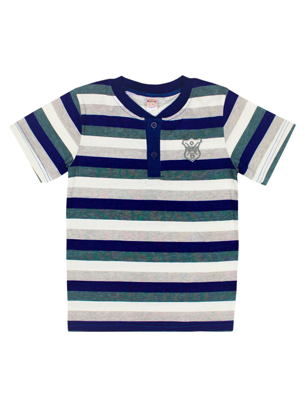 картинка ЧЗ Футболка для мальчика 6-10 лет 100% хлопок BONITO KIDS/BK106F/уп.5шт./меш.500шт. от BonitoKids