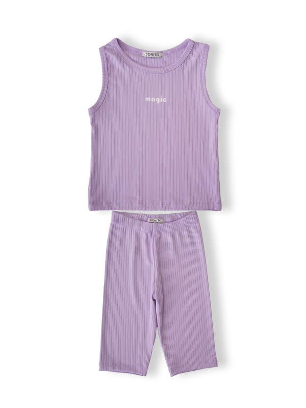 картинка БГ_ЧЗ Комплект для девочек (майка и бриджи) 8-12 лет 60% хлопок 40% полиэстер уп.5шт./SS6150(ЧЗ)/уп. 5шт./меш.330шт. от BonitoKids