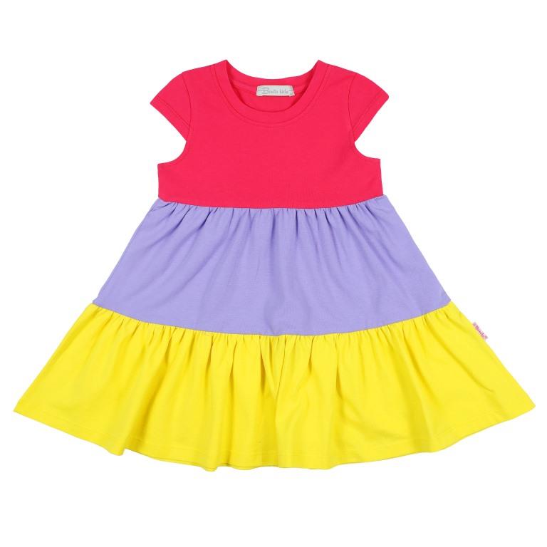картинка БГ_ЧЗ Платье для девочки 3-7 лет 92% хлопок, 8% лайкра BONITO KIDS/BK1568P(12-22)(ЧЗ)/уп.5шт./меш.330шт. от BonitoKids