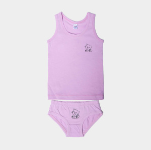 картинка БГ Комплект для девочки (майка и трусы) 3-7 лет BONITO KIDS/SS6061(01-23)/уп.5шт./меш.600шт. от BonitoKids