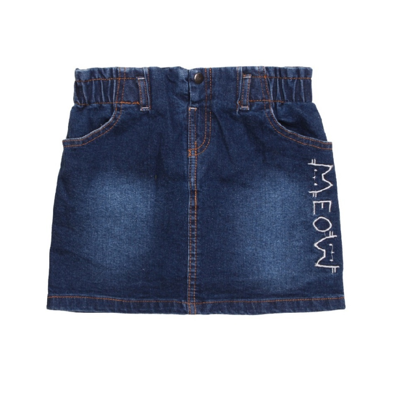 картинка ЧЗ Юбка для девочки 2-5 лет 98% хлопок, 2% эластан BONITO KIDS/OP1178(ЧЗ)/уп.4шт./меш.240шт. от BonitoKids