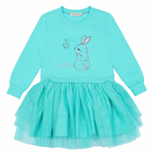 картинка Платье для девочки 2-6 лет 100% хлопок BONITO KIDS/BK0888P/уп.5шт./меш.220шт. от BonitoKids