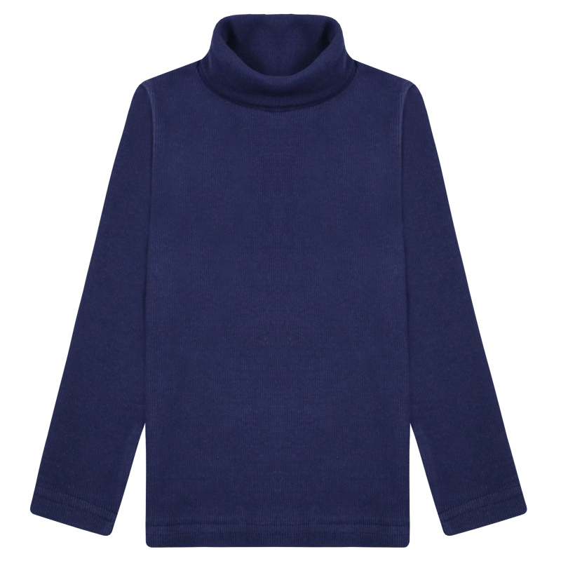 картинка БГ_ЧЗ Водолазка для мальчика 3-7 лет 95% хлопок, 5% лайкра BONITO KIDS /BK0482V(05-24)(ЧЗ)/уп.5шт./меш.350шт. от BonitoKids