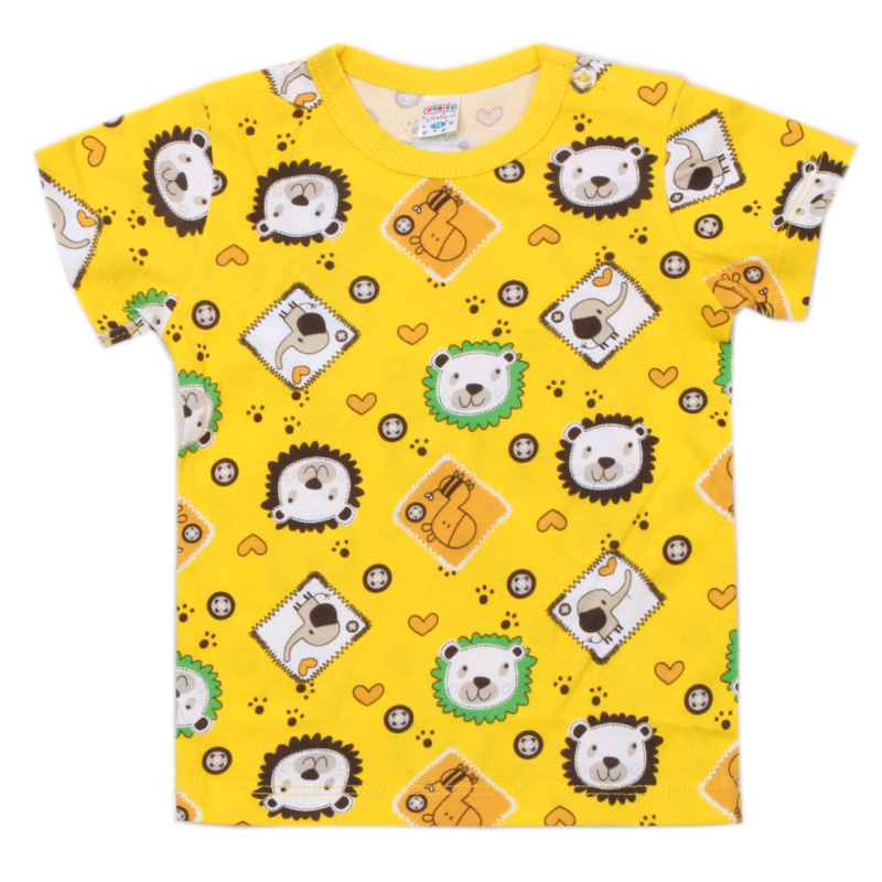 картинка Футболка для детей 74-92 100% ХБ BONITO KIDS/OP1398/уп.4шт./меш.1080шт. от BonitoKids